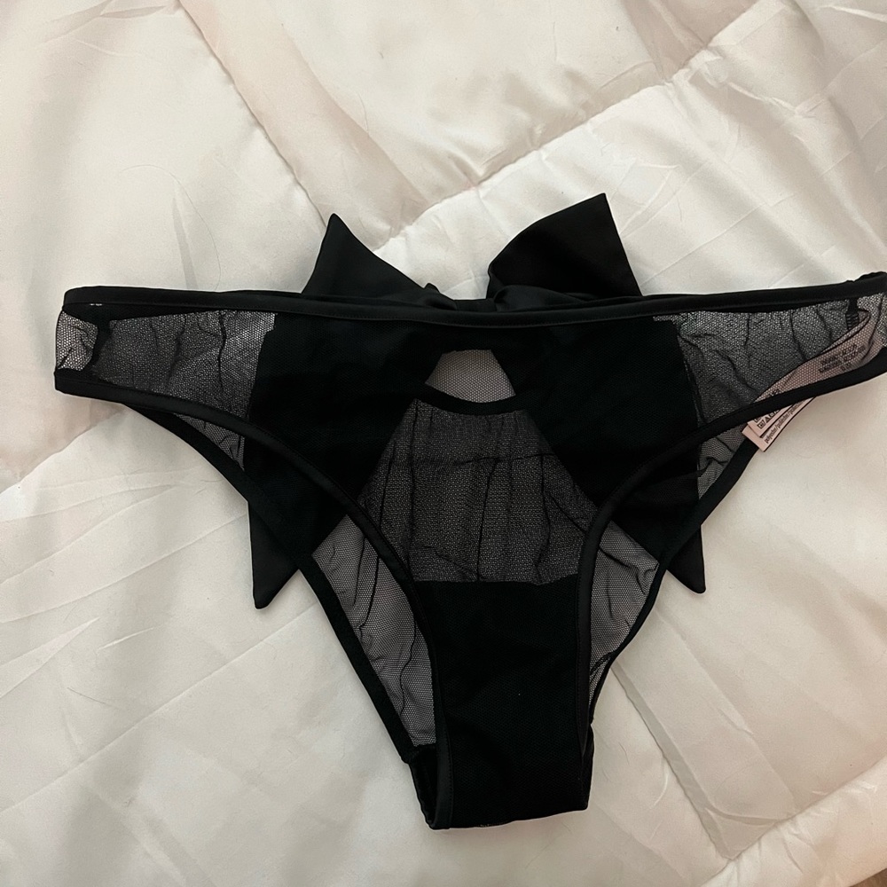 Victoria’s Secret Sheet Panties with Silk Bow
